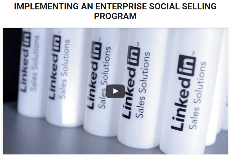 the social selling era - implementing a social selling program