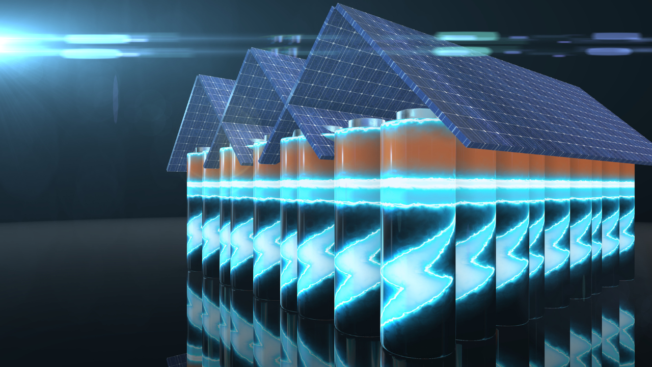 Solceller och solbatterier bidrar till elektrifieringen